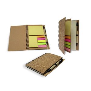 LIBRETA CON TAPA DE CORCHO
