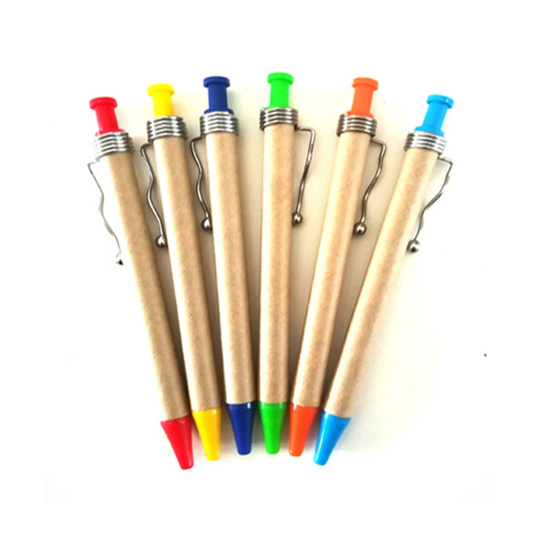 LAPICERO ECOLOGICO RETRACTIL GANCHO METAL